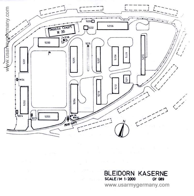 USAREUR Installation Maps Bleidorn 1982 USAREUR Installation Maps Bleidorn 1982